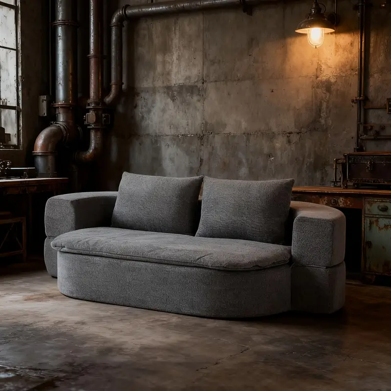 modern memory foam cloud sofa - double/compression/folding sofa bed with plush backrest, space-saving design for small spaces, indoor/outdoor use, no , durable fabric upholstery & - ideal for living room, apartment Product details 12