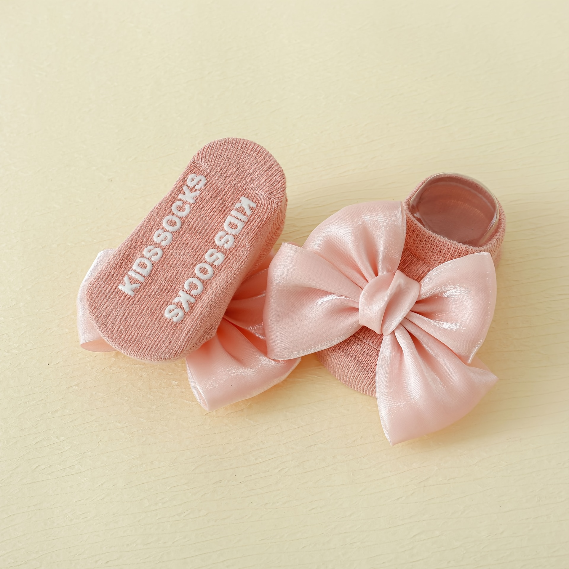 Image of Of Cute And Breathable Princess Socks For Baby Girls Featuring A Non-slip Design