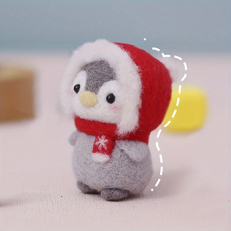 Christmas Ambiance Wool Felt Board Handmade Material Pack
