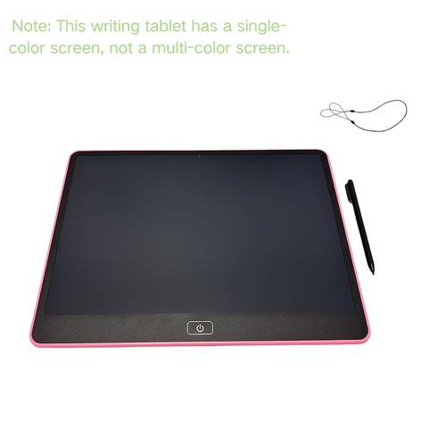 item picture 16inch 41cm lcd writing drawing tablet single color educational birthday gift christmas and halloween gift carnival