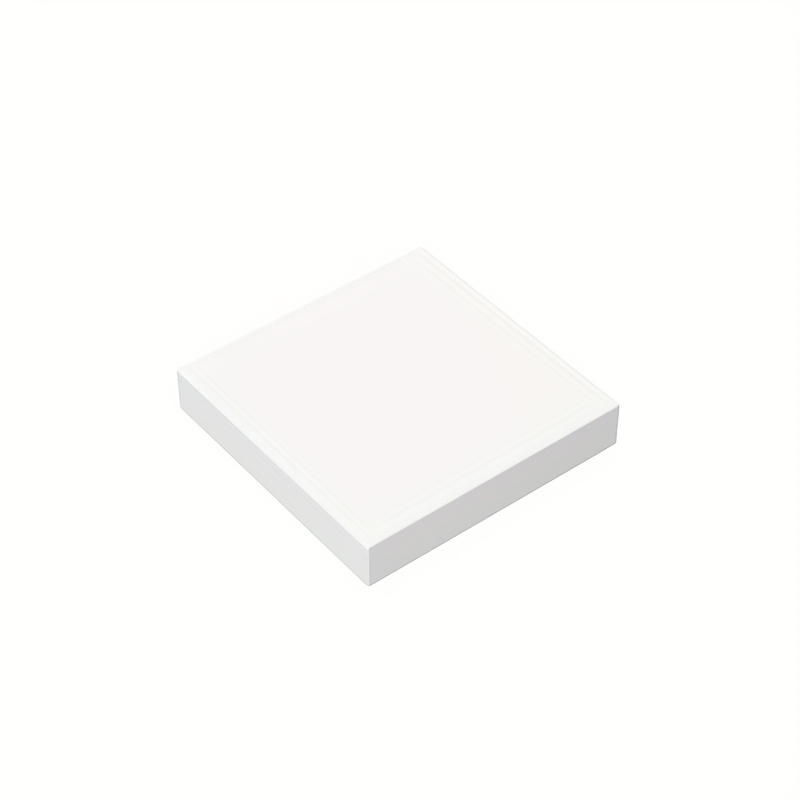 80pcs 2x2 Flat Brick Building Blocks - Compatible with MOC 3068