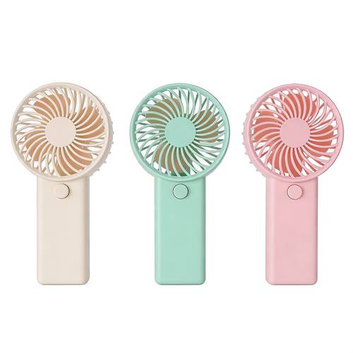 mini handheld fan portable battery powered for cooling anywhere ideal for office outdoors travel and camping batteries sold separately