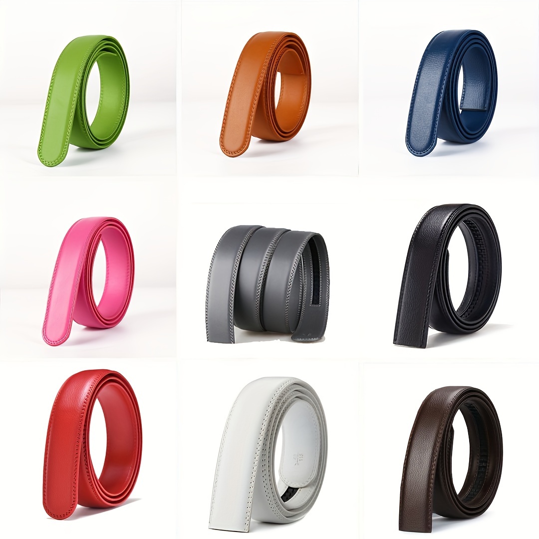 Colorful Unisex Belt with Automatic Buckle
