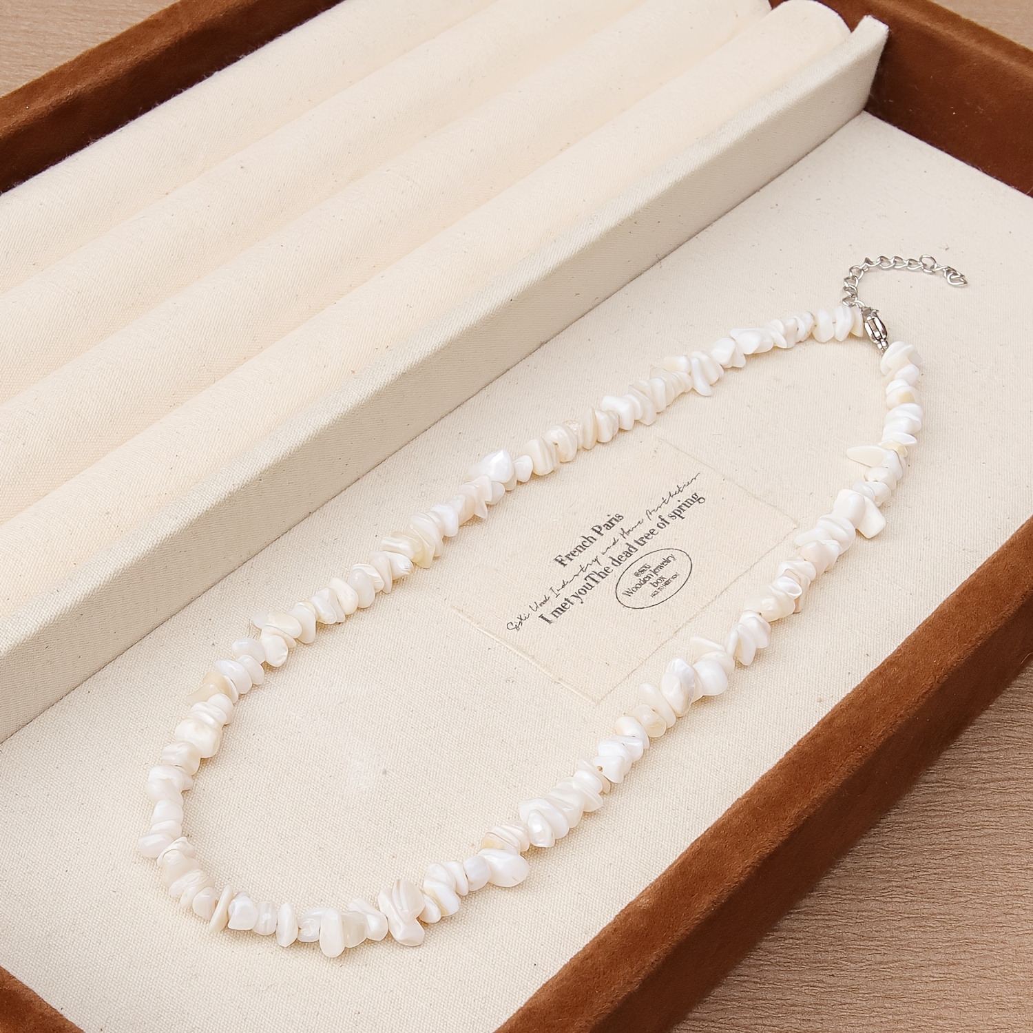Women's Handmade Bohemian Style Shell Necklace for Summer