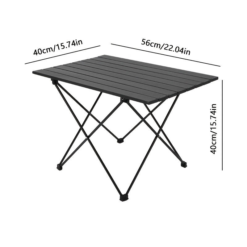 Image of Portable Folding Picnic Table For Outdoor Camping