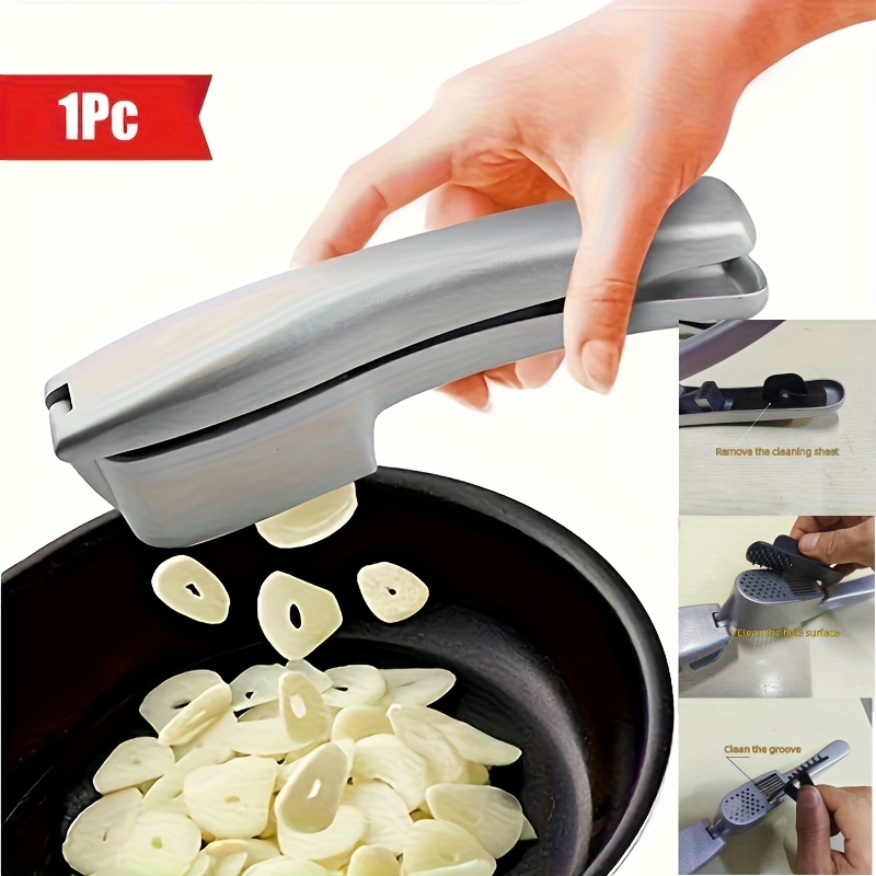 1pc garlic s and crusher combo heavy duty aluminum garlic s with non stick surface manual garlic crusher for kitchen camping restaurants easy clean garlic s tool with design ideal for home chefs garlic mincer kitchen gadget sleek kitchenware durable kitchen tool food preparation compact gadget sturdy construction cooking enthusiasts garlic peeler machine garlic garlic crusher kitchen supplies kitchen garlic slicer Product details 1