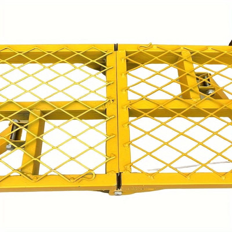 adjustable folding step ladder heavy duty portable metal workbench ladder extendable multi purpose reinforced load bearing with tool tray and sturdy locking device for home and details 7
