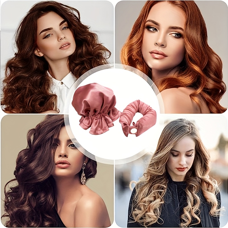 2pcs Portable Heatless Hair Curler for Sleeping
