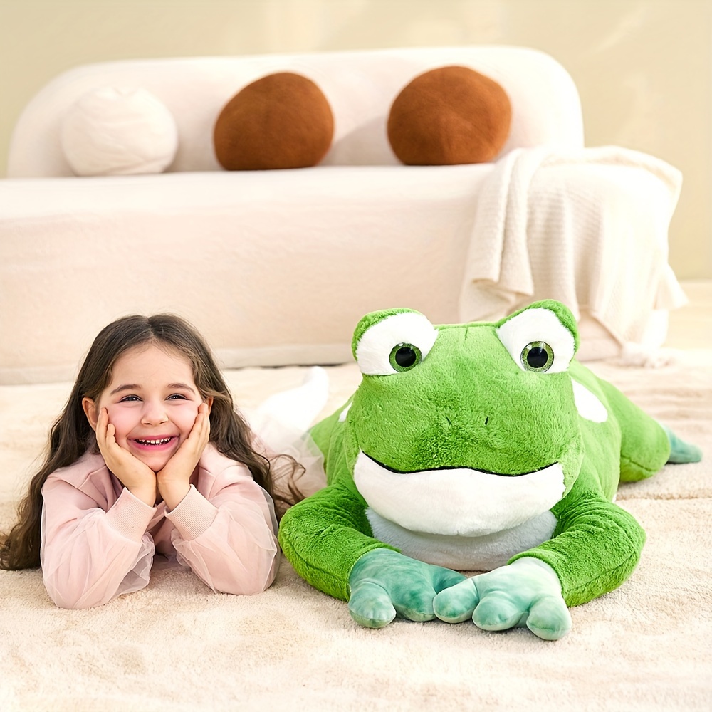 

Ikasa Frog Stuffed Animal Plush Toy, 30" Large Frog Cute Plush Toys, Gift For Kids