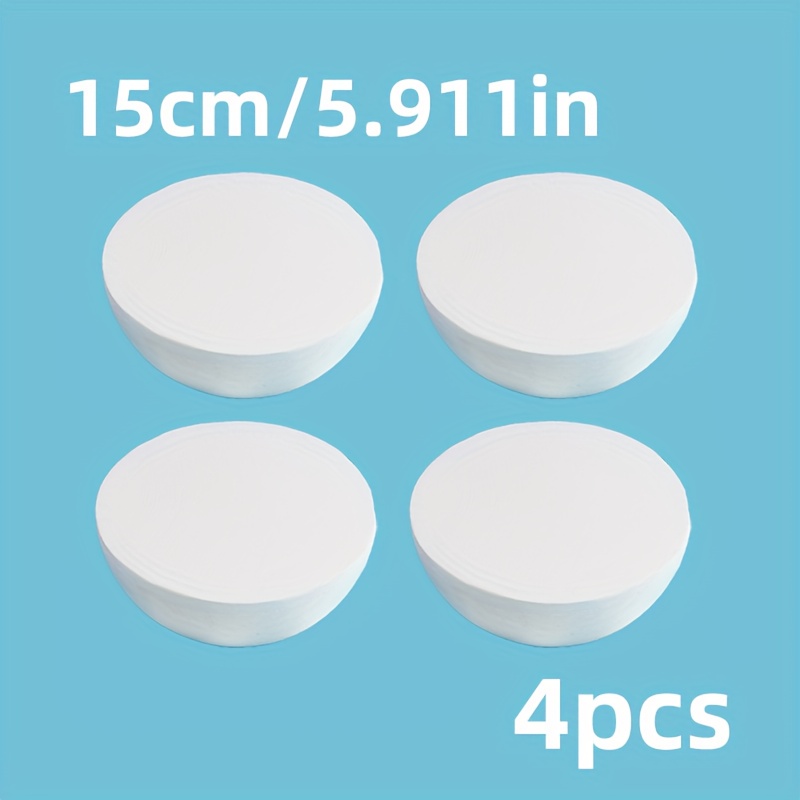 E-shop 15 cm Halbkugel, festes Schaumstoffball, 4er-Pack für Tischdekoration, florale Hochzeitsstrauß und Wohnzimmerdeko, Ausstellung, florale Kunst,