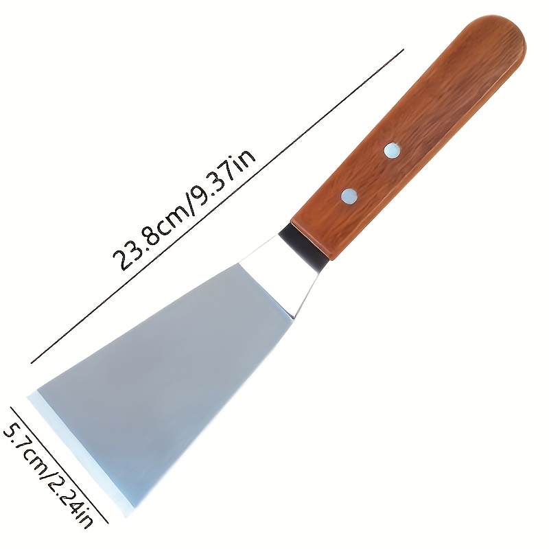 1pc Stainless Steel Frying Spatula, Pancake Turner, Steak Spatula, Cake Spatula, Kitchen Tool