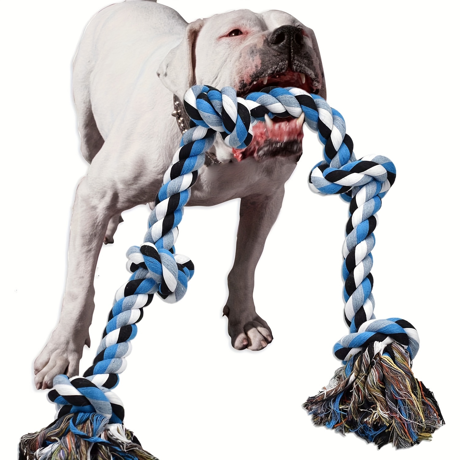 

Xl Dog Toys For Aggressive Chewers Tough Rope Chew Toys For Large And Medium Dog 3 Feet 5 Cotton Rope For Large Breed Dog Tug Of Toy Teeth Cleaning