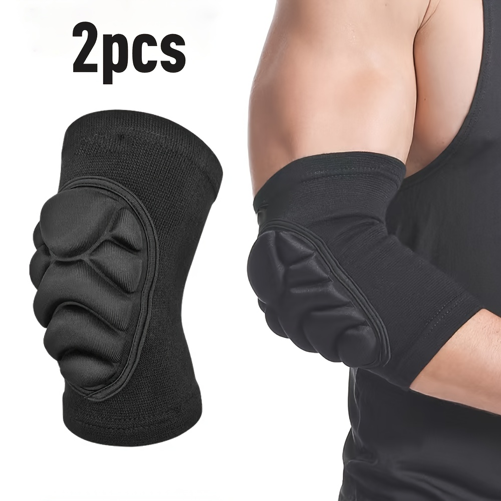 

1 Pair Of Professional Sports Elbow Guards, Protection, Breathable Fabric, Elbow Brace Used In Basketball, Volleyball, Mountain Climbing, Rugby, Football, Cycling, Garden Work And Other .