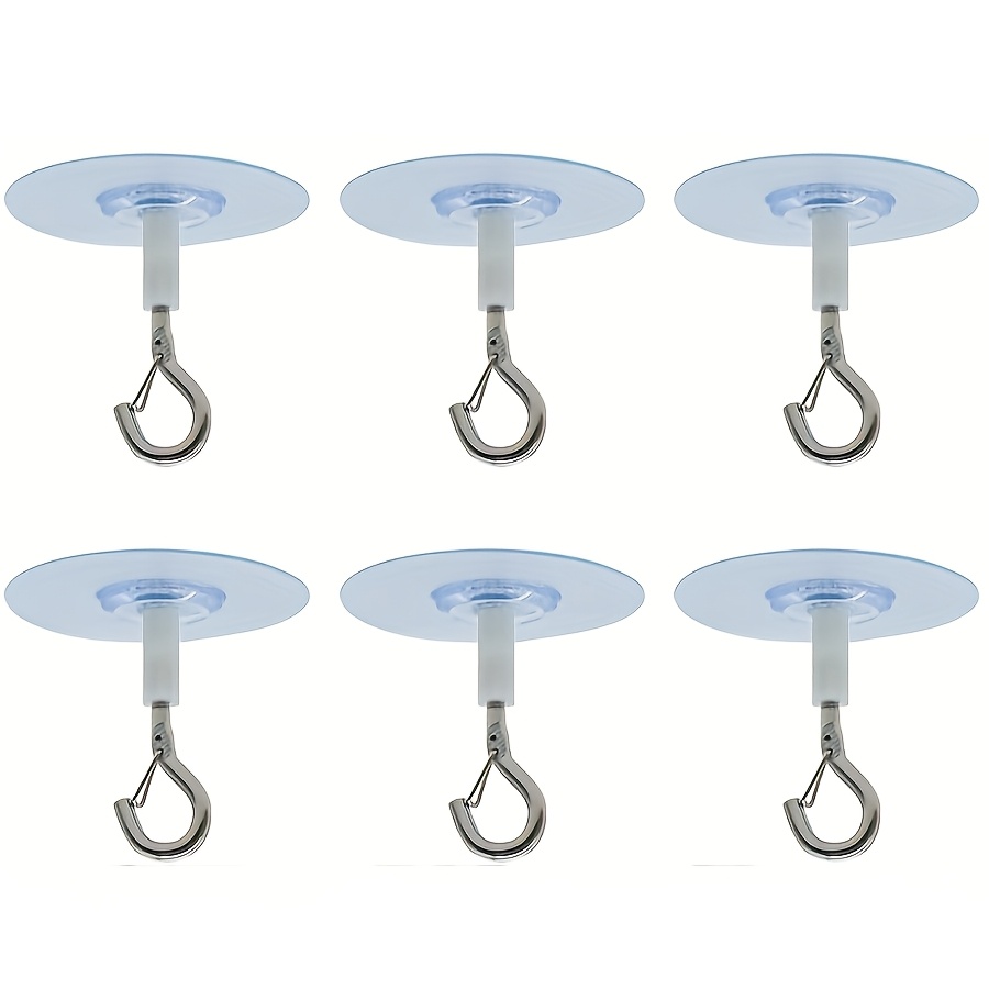 E-shop Leistungsstarke selbstklebende Deckenhaken - Industrielle Kugelhaken, keine Bohrinstallation, geeignet zum Aufhängen von Lampen, Pflanzen,