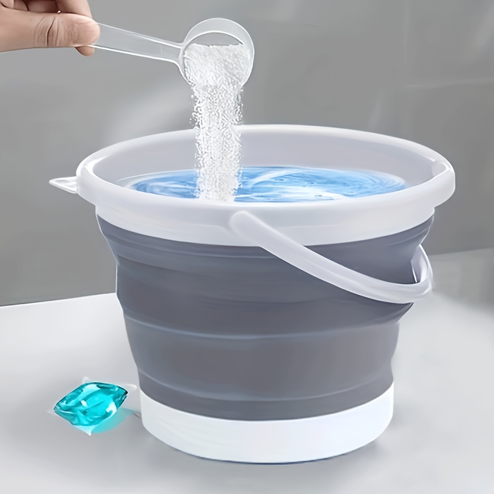 Collapsible Silicone Bucket Perfect Clothing Washing Fishing - Temu Canada