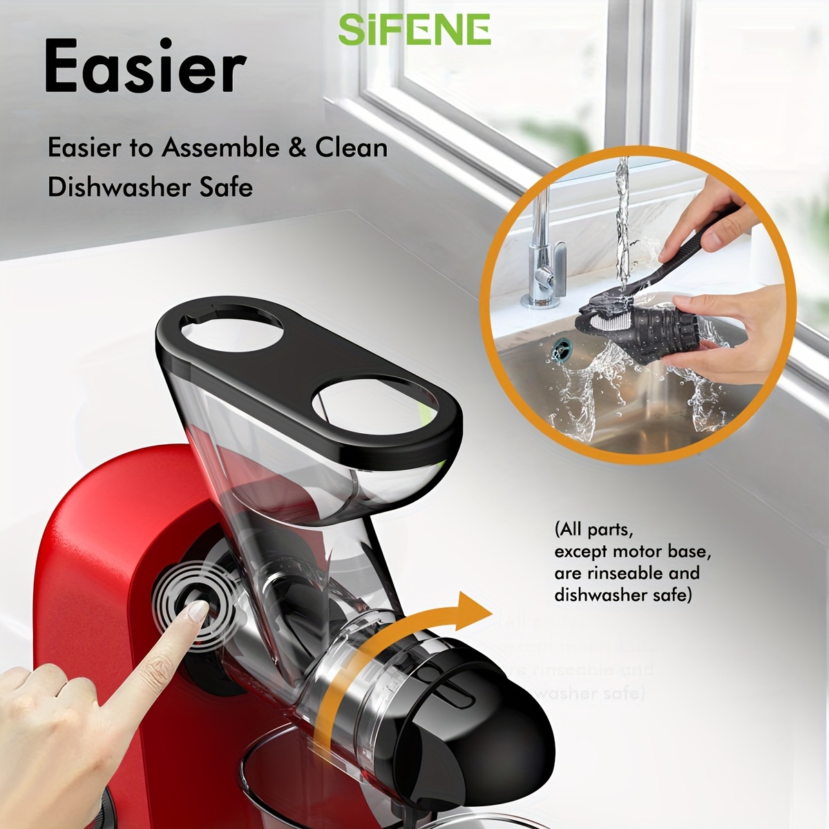 Juicer Slow Masticating Cold Press Vegetable And Fruit Juice - Temu