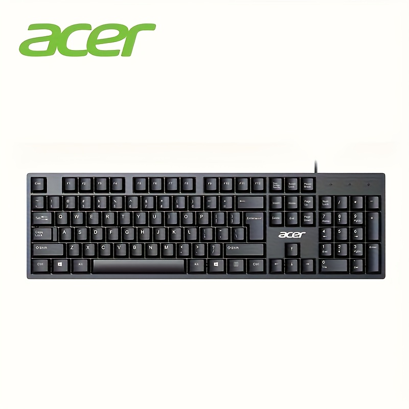 TEMU คีย์บอร์ด Ar แป้นพิมพ์ USB, กันหลุดทำงานสะดวก - K-212B เข้าถึง PC, Gaming & Work