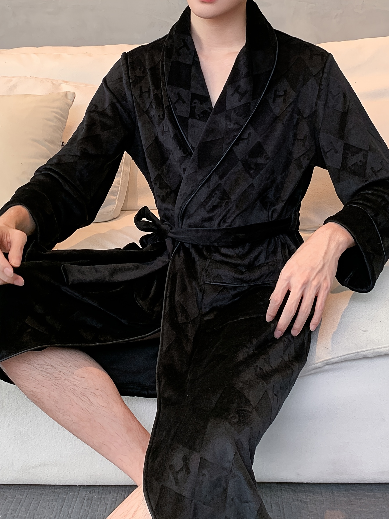 Men's Winter Warm Robe