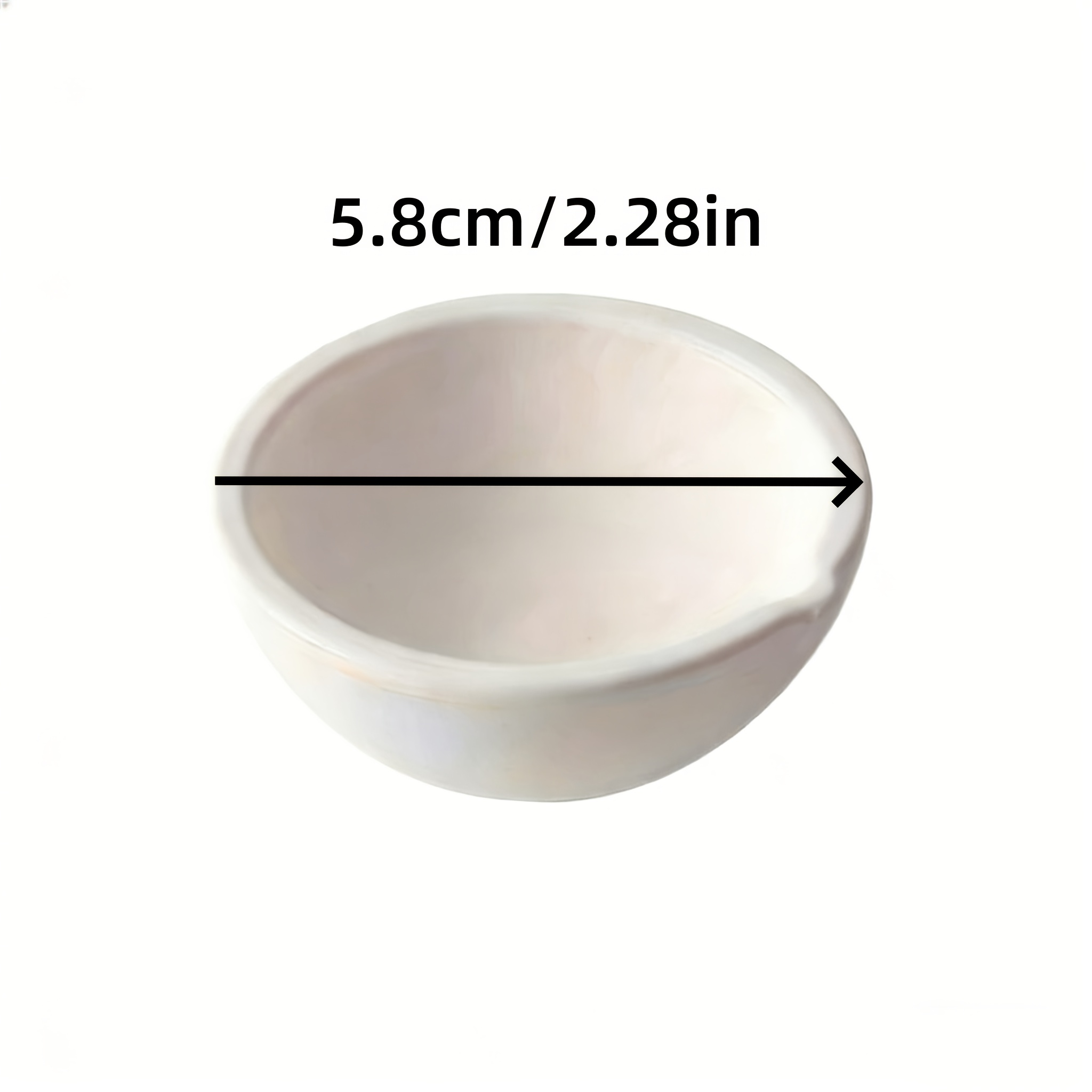 Image of Silica Metal Melting Bowl, Specifically Designed For High Temperature Resistance, Used For Casting And Refining Jewelry, Including Golden, Silver, And Alloys