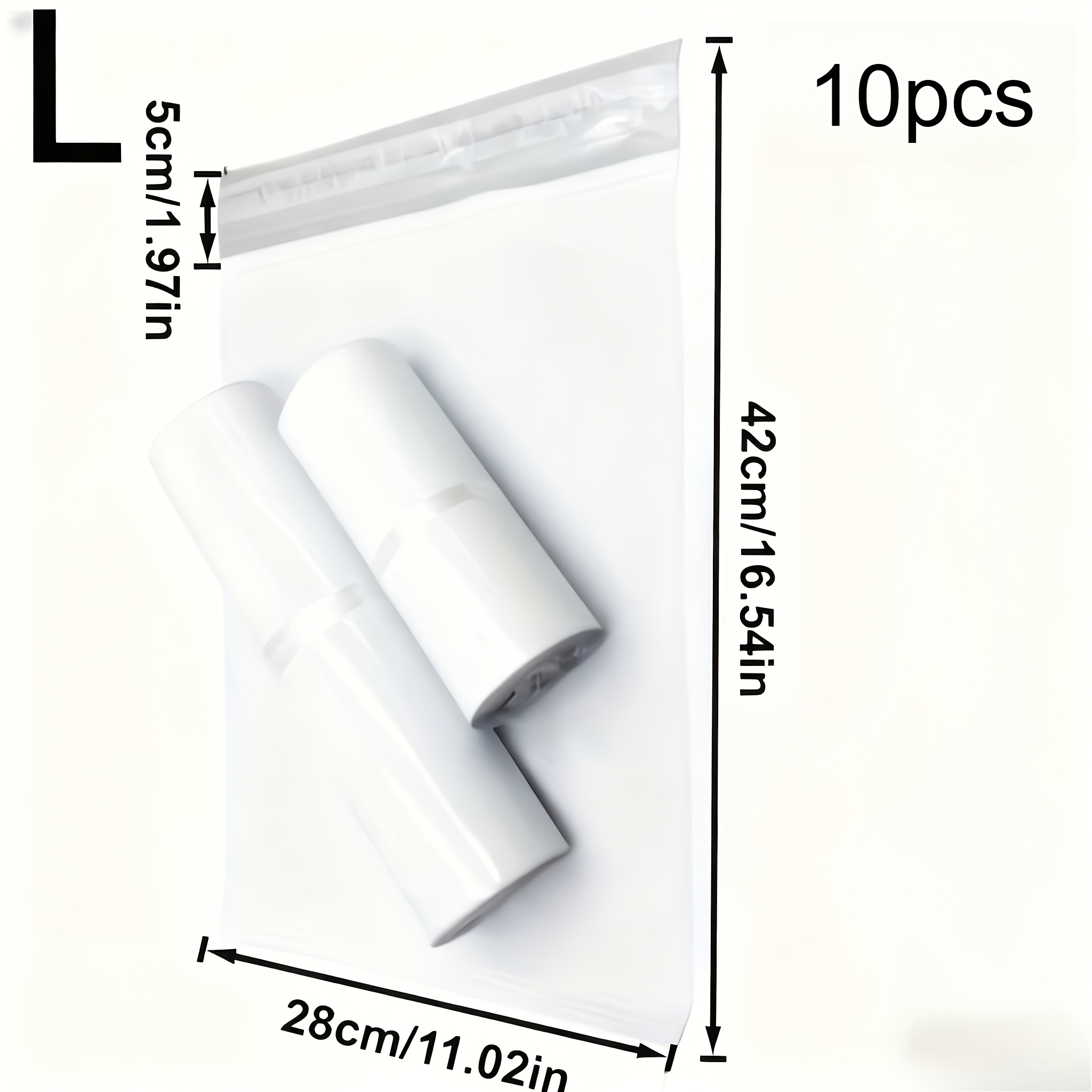 TEMU 10 Sacs d'expédition épaissis auto-scellants - Sacs d'expédition extra larges avec bords renforcés, adaptés à un commercial, à de vêtements et à