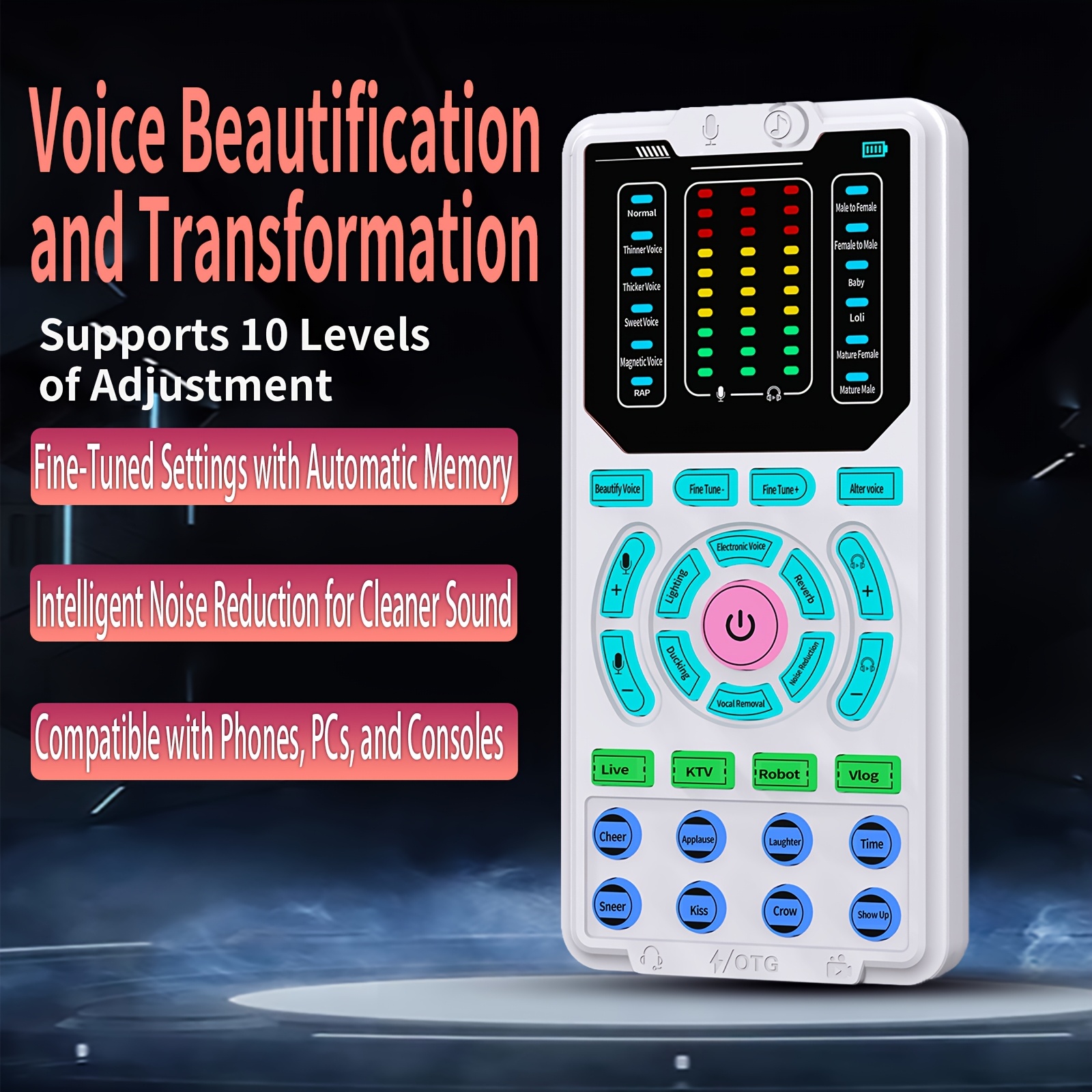 v8 sound card sold on Temu Canada