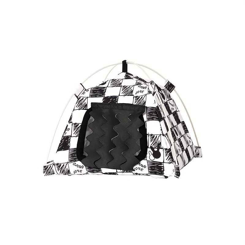 TEMU Tente fond pour hamster et cochon d'Inde, lit de couchage pour hamster, cachette pour hamster et cochon d'Inde, habitat, hamac, cabane, lits de