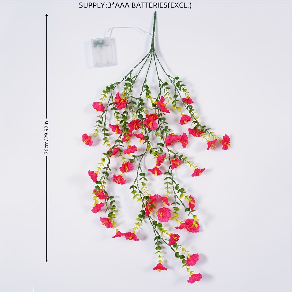 1pc of led hanging lily light a   decor lamp suitable for festivals front doors   weddings birthdays and party     cafe decoration details 0