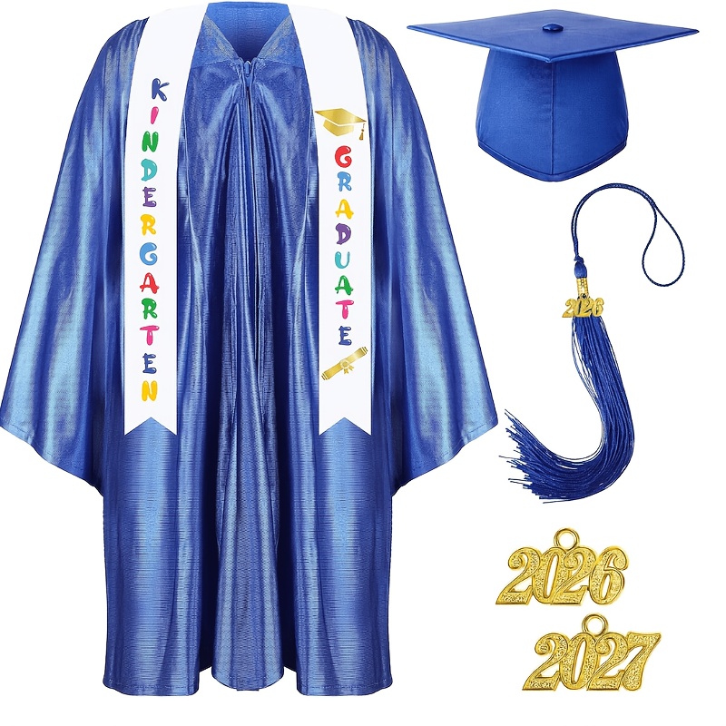 kids graduation gown sold on Temu United States