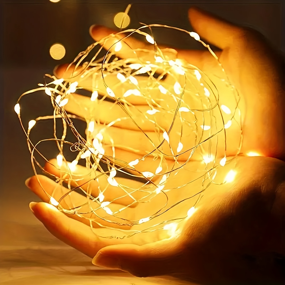 luces solares de   con 8  , luciéragas decorativivas para jardín exterior y navidad en cable delgado, ¡luz solar colgante! para patio o fiestas, ¡ideal como adorno festivo!   solerizado 5