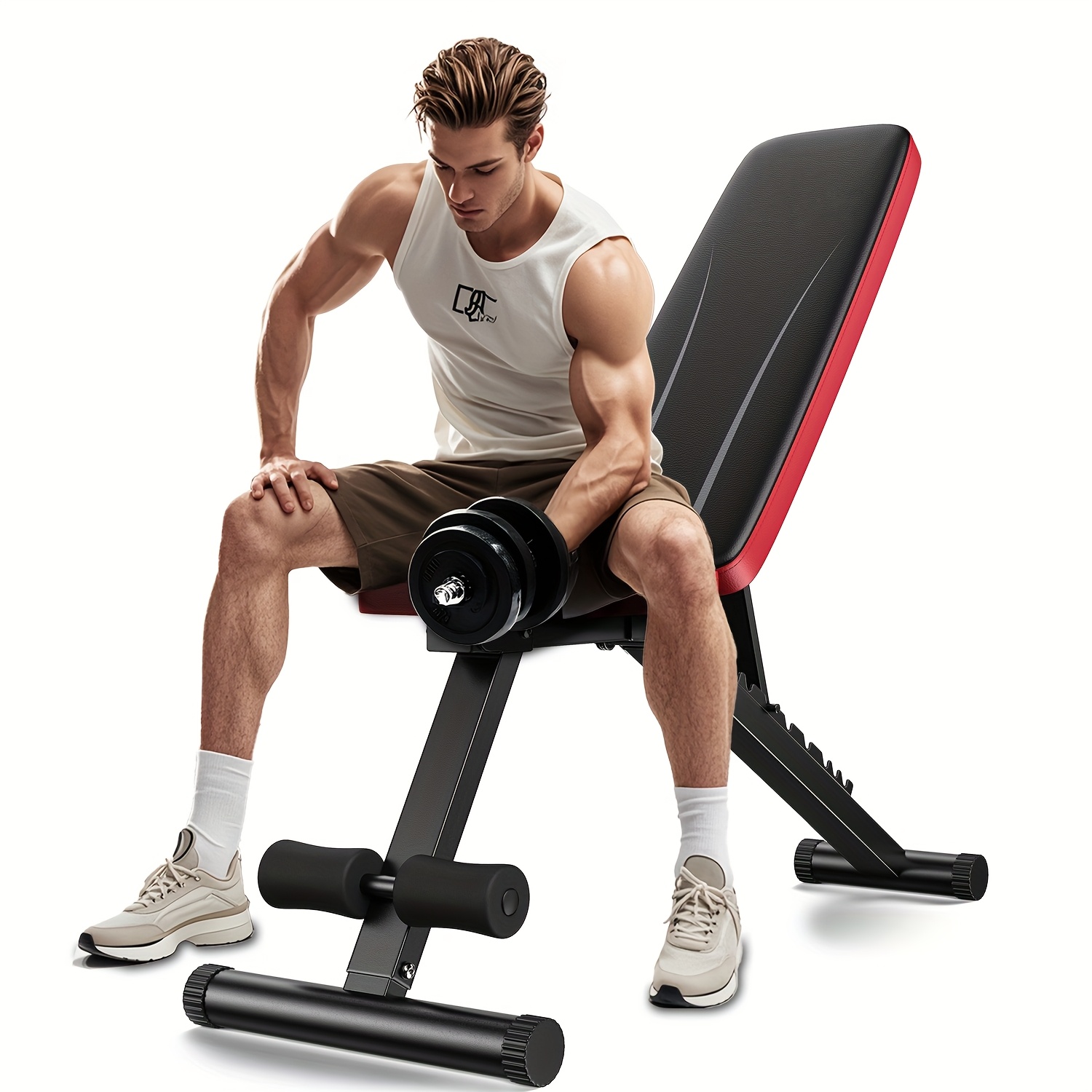 Workout Ideas Gymenist Exercise Bench Adjustable Foldable The