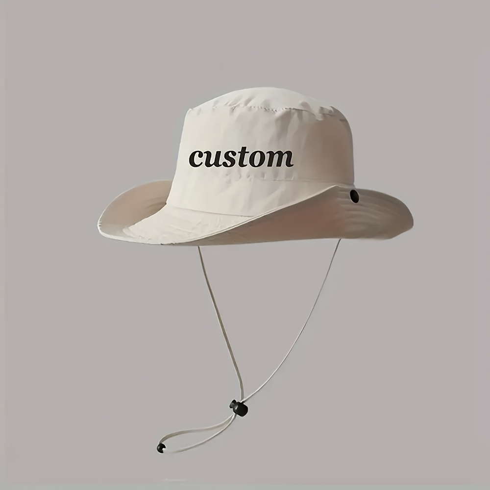 TEMU Customized Outdoor Hats, Hiking Hats, Personalized Sun Hats, Camping Hats, Summer Hats, Travel Hats, Fishing Hats, Outdoor Mountaineering Hats