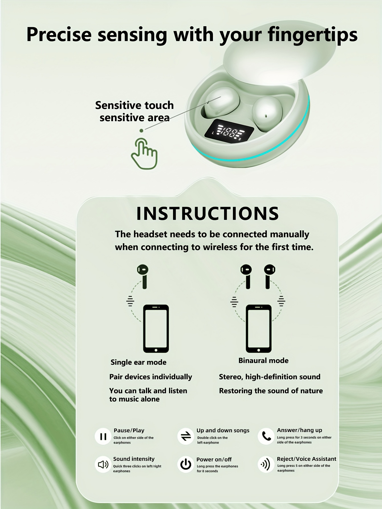 2025 New Style True Wireless in-ear macaron musicsearbuds sleeping headset couples video earplug mini earpods comfortable TWS HIFI bass Stereo HD calling Earphones adapted for Android for iphone Cellphone music smartheadphone for Halloween Gift