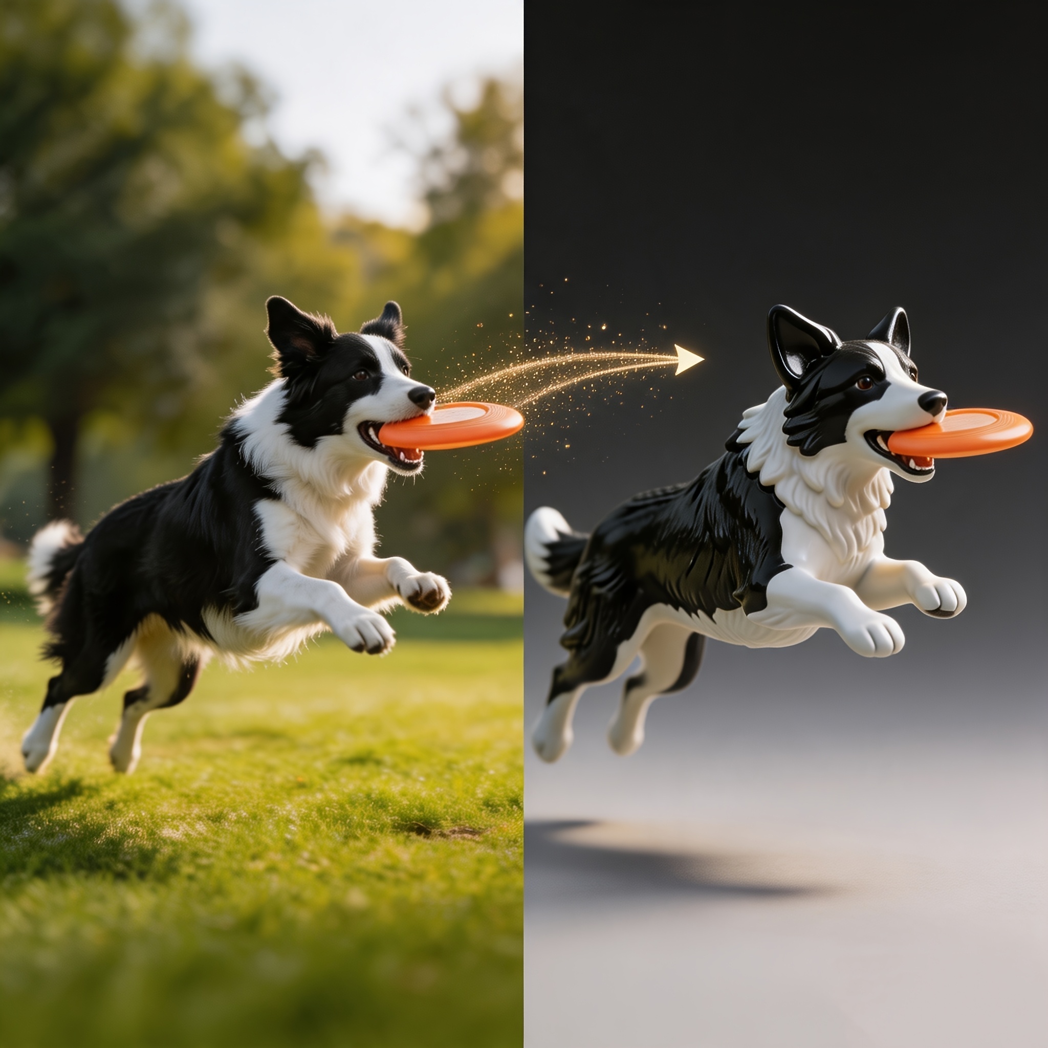 Custom 10Cm Smart Pet Model from Photo, Elegant Desk Decor
