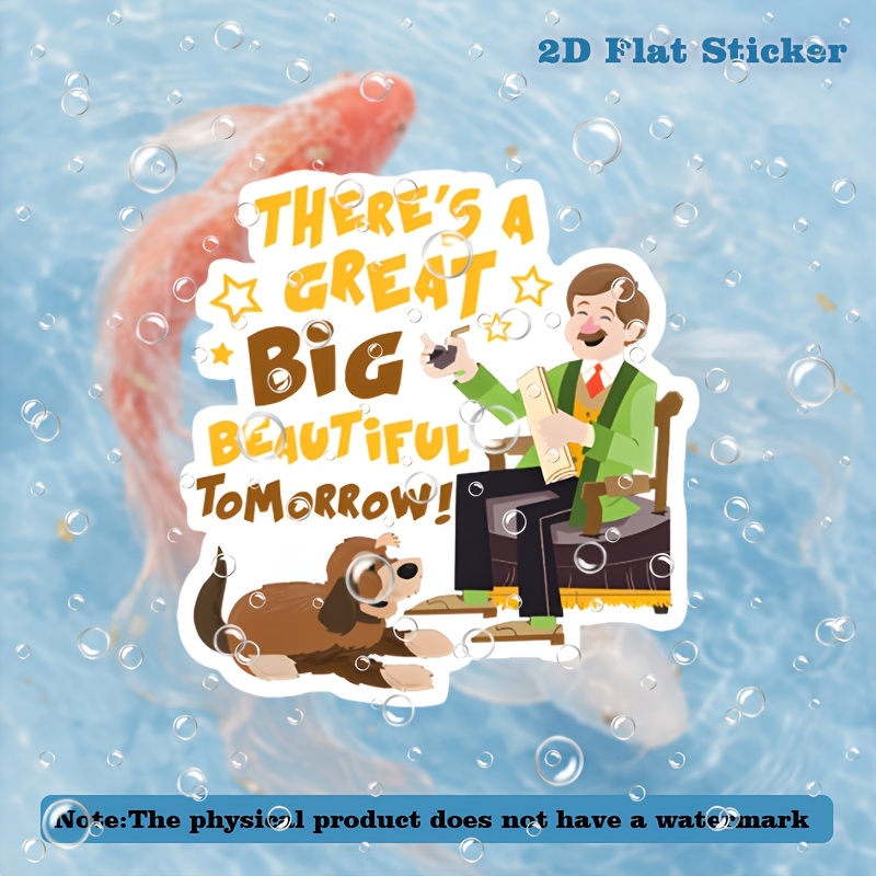 품목 사진 2d 평면, 위대하고 아름다운 내일의   진보 s, (4) 사랑. 2d 평면 비닐 데칼, 방수 탈착식 자동차 스티커, 차량 연료 탱크, 노트북, 헬멧, 물병 장식용 스티커, 2d 평면