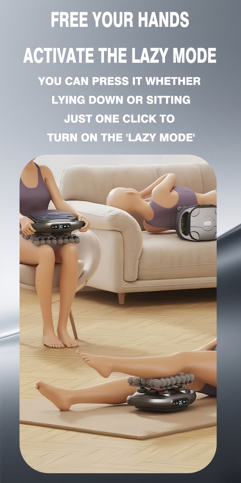 Professional-Grade Fascia Gun Muscle Relaxer - 42 Massage Heads + LED Display, 10-Minute Smart Timer, 9 Speed And Mode Settings, Type-C Fast Charging, Deep Space Gray. Deep Impact to, Suitable for Neck, Back, Leg, And Shoulder Muscles