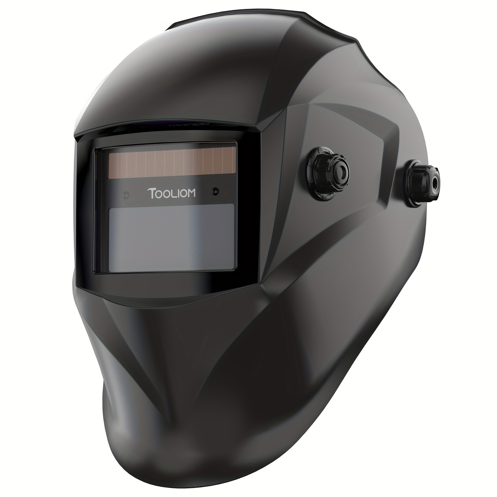 

Tooliom Welding Helmet Auto Darkening Solar Powered With Adjustable Shade Range 4/9-13 For Tig Mig Arc Welder Hood Welder Mask