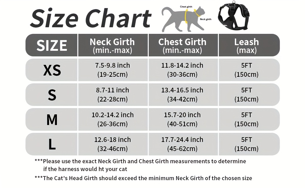 cat walking harness and leash escape proof soft adjustable cat vest chest strap   breathable reflective belt jacket Product details 4