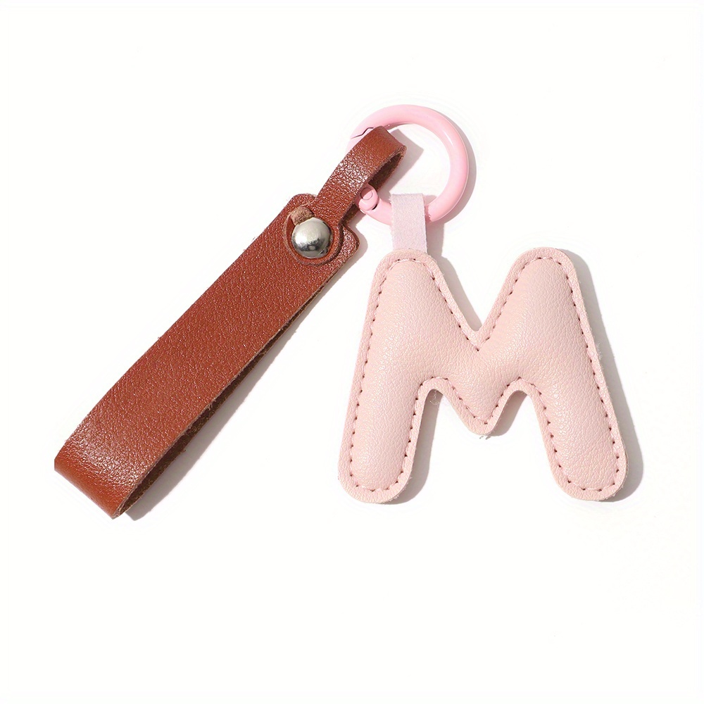 1pc English Letter Keychain Creative Pendant Car Keychain Bag Pendant Holiday Gift Event Gift Small Gift School Supplies Teacher Gift Teacher Additions Letter Keychain