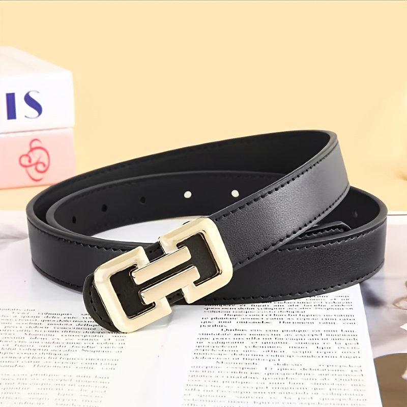 1 Women's Belt, Ins Elastic Simple New Versatile Fashion Decorative Jeans Belt