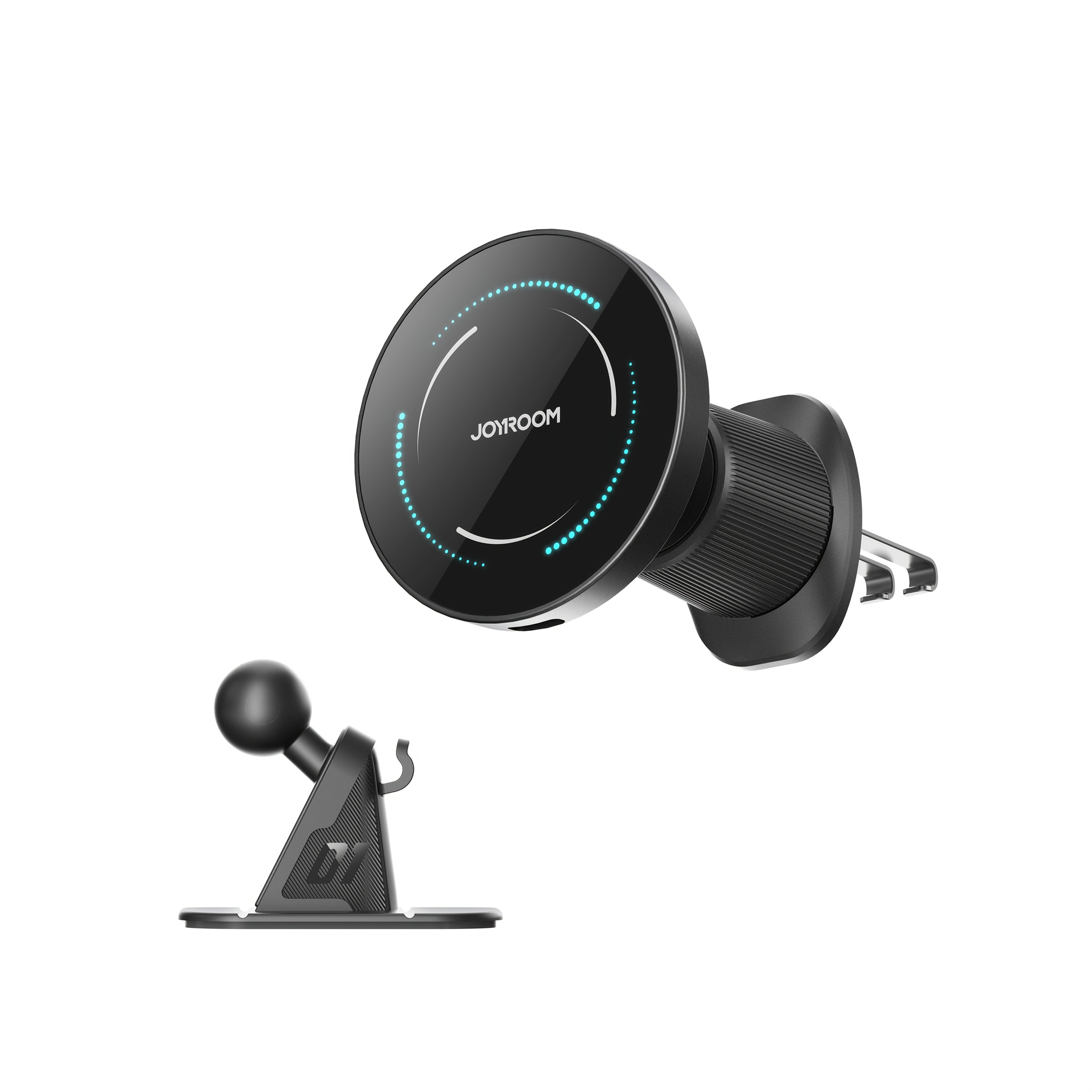 TEMU Car Charger, 15w Magnetic Wireless Car Charger, Compatible With Magnetic Car Charger, For Iphone 16 15 14 13 12 Vent Dashboard Phone Holder