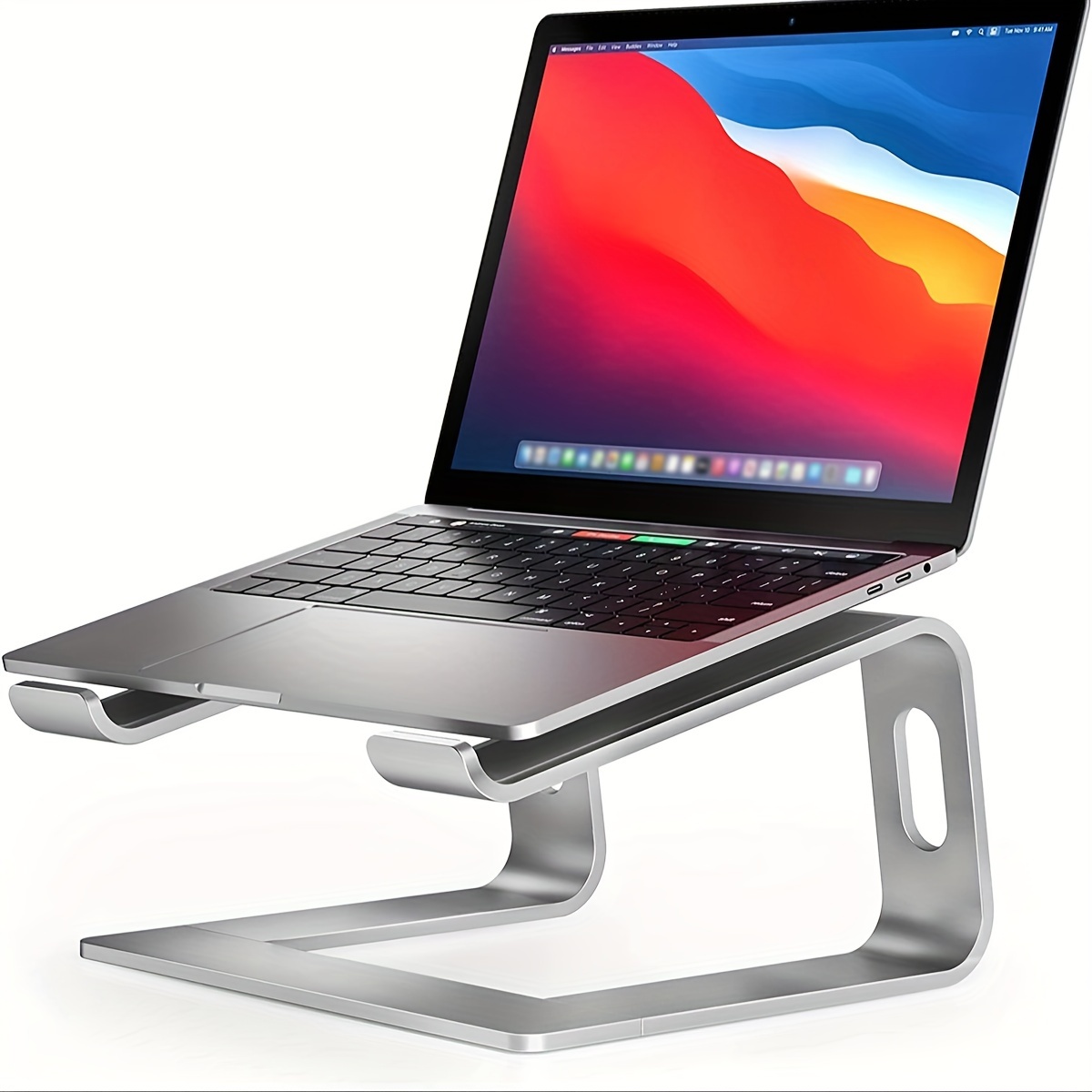 

Laptop Stand Ergonomic Aluminum Computer Stand Detachable Laptop Riser Notebook Holder Stand Compatible With Mac Air Pro