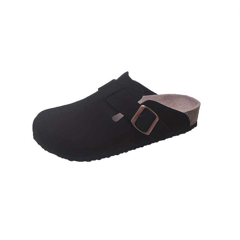 men women fashion slip on   half slide home slippers suitable for casual outing outfit unisex slippers