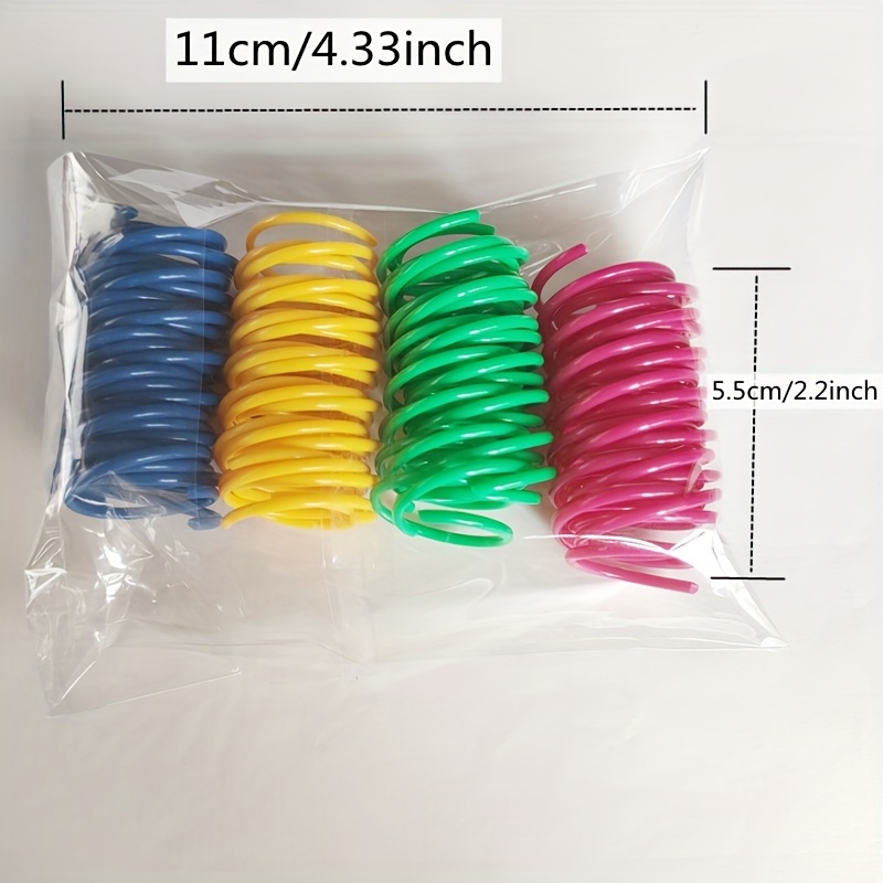 Image of 20pcs Of Colorful Plastic Toys For Cats, Designed To Entertain And Pets, In Stock, Without Battery