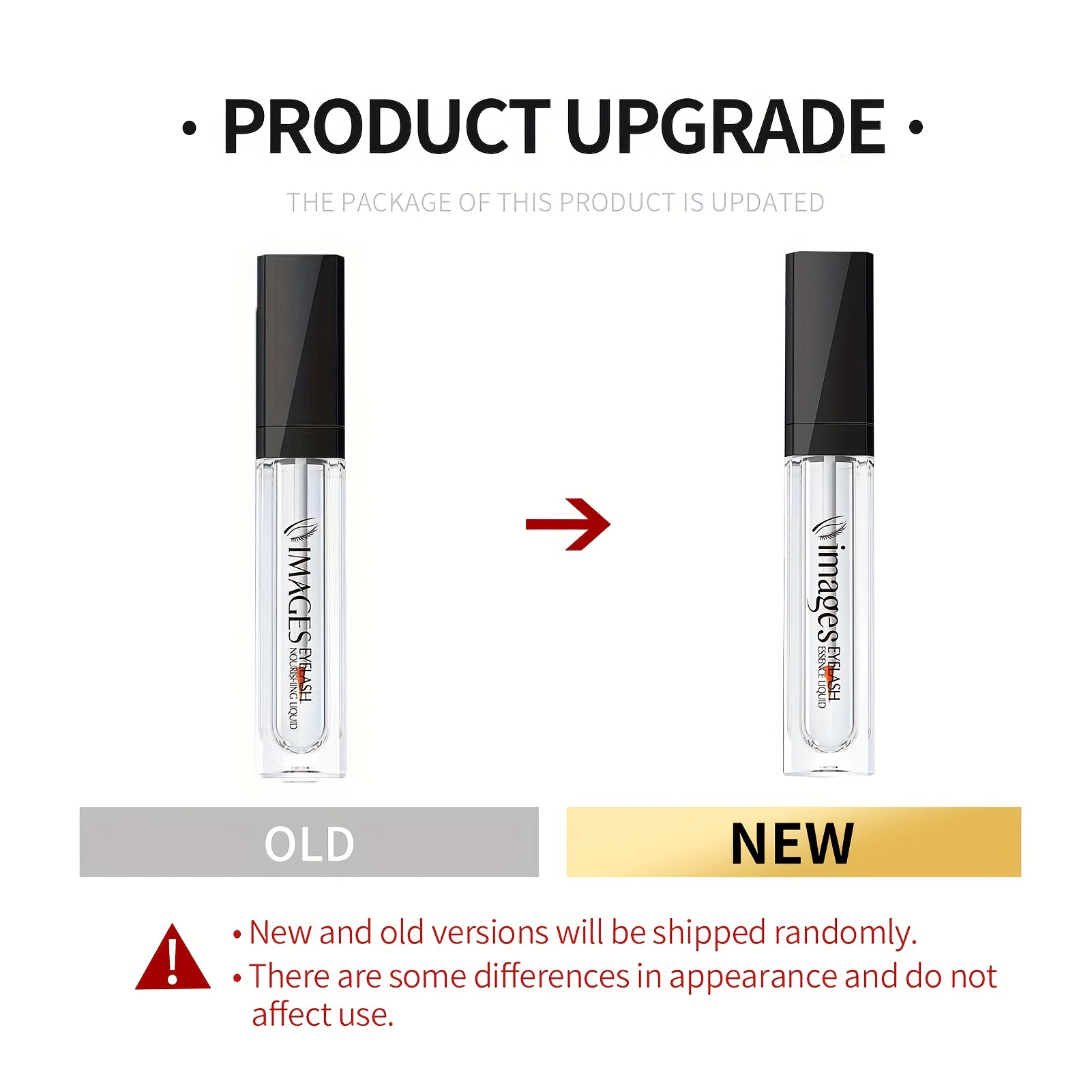 TEMU 2pcs Lashlux Eyelash Serum - Fast-acting Strengthens & Thickens Lashes, Eyebrow Enhancer, Lengthening & Lifting, Eye Care Serum