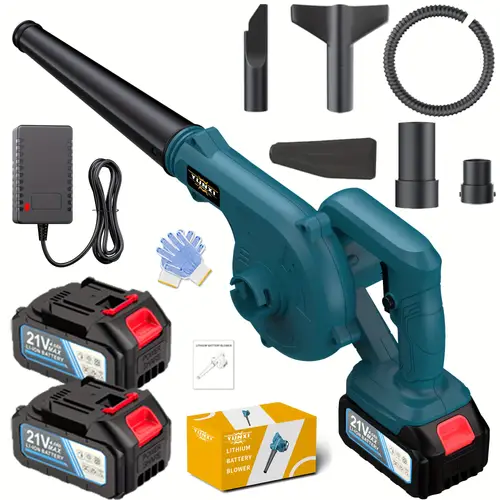 the 2025 handheld wireless blower is with a battery and charger it can clean leaves and dust in the yard and is suitable for home is a with high and mens gift