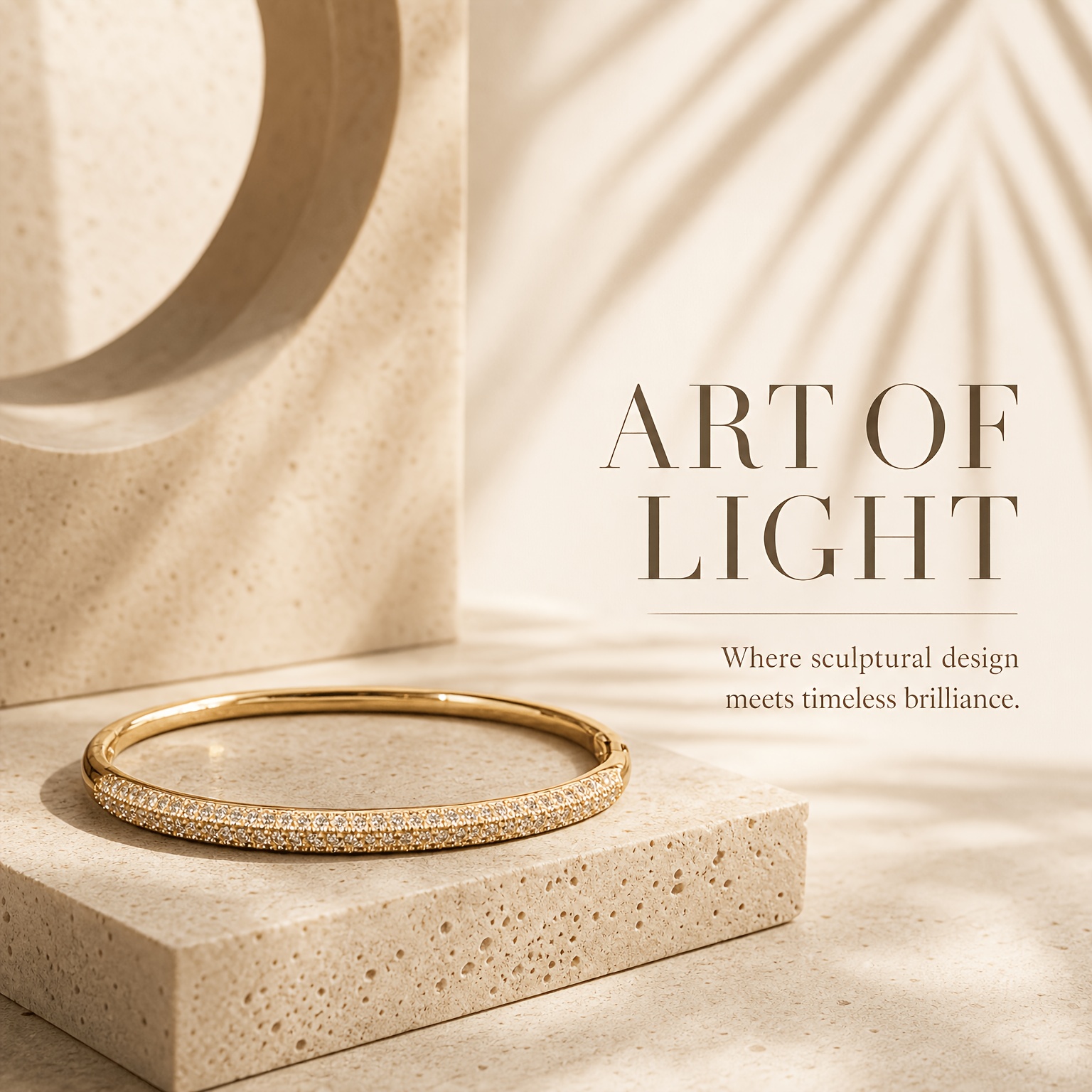 TEMU Bracelet plein pavé en synthétique dorée pour femmes, design de luxe léger, accessoire de main polyvalent pour les quotidiens