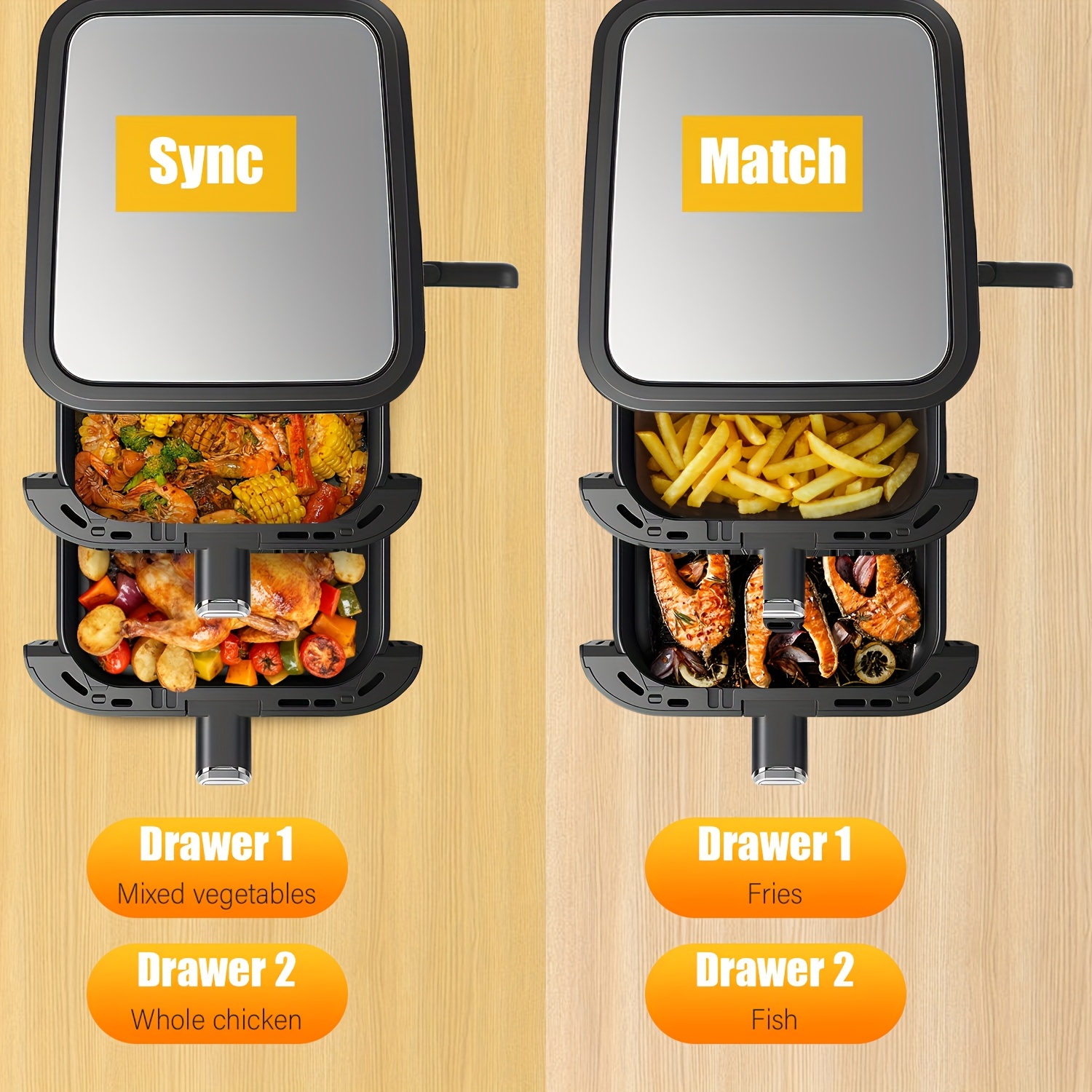 11L Xxl Dual Stack Airfryer