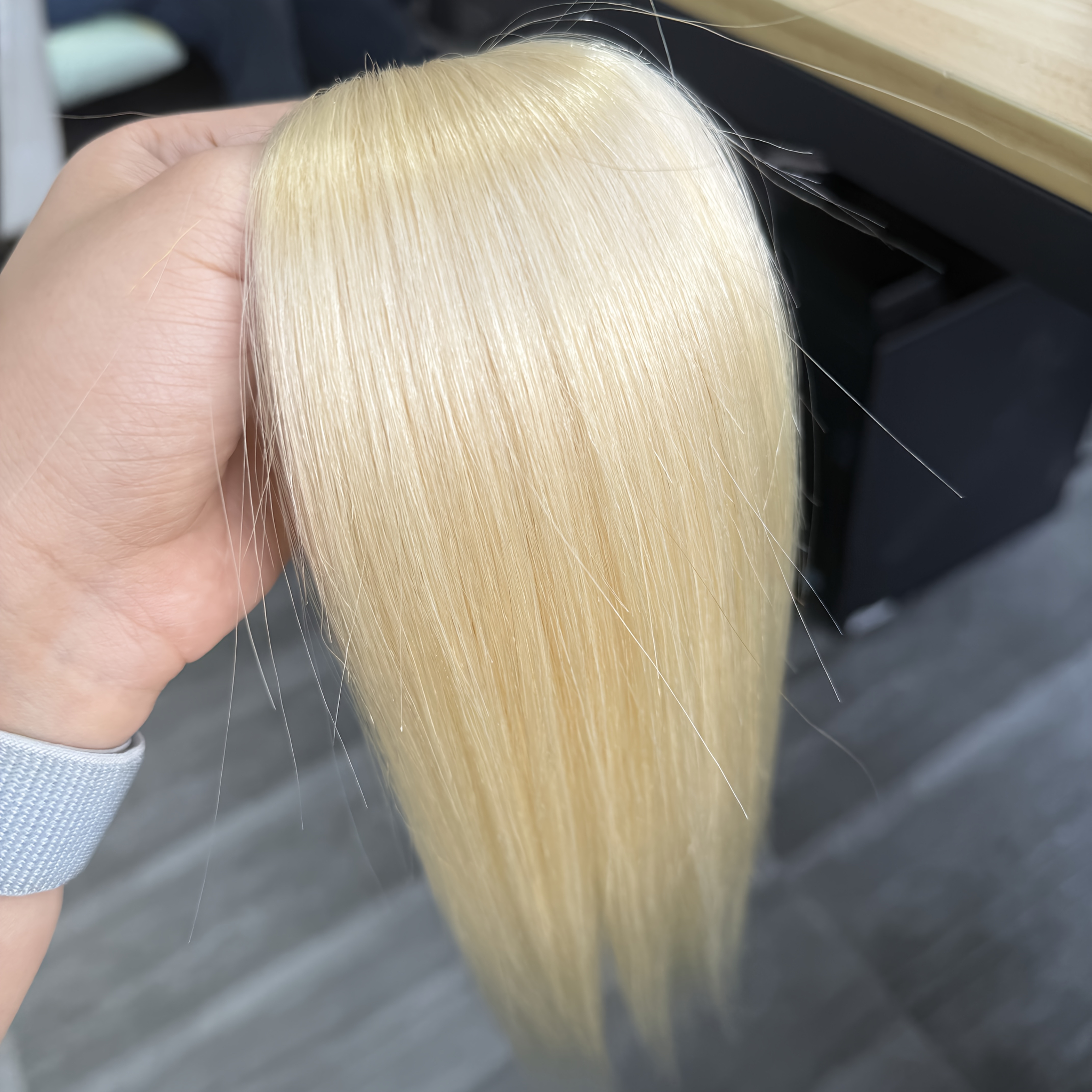 Haarverlängerung Aus 100% Brasilianischem Remy-Echthaar – 3 Strähnen, 20/20/22 Zoll, Natürlich, Färb- & Stylbar