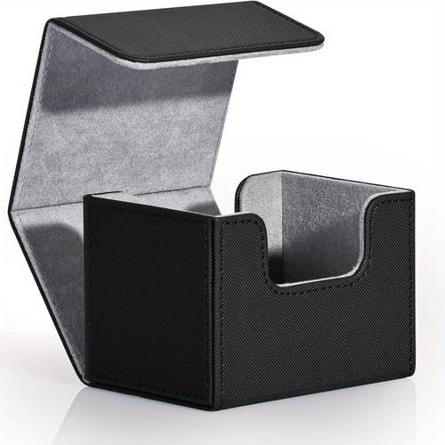 1 card deck box for trading cards deck box holds 120 single sleeved cards multiple color options