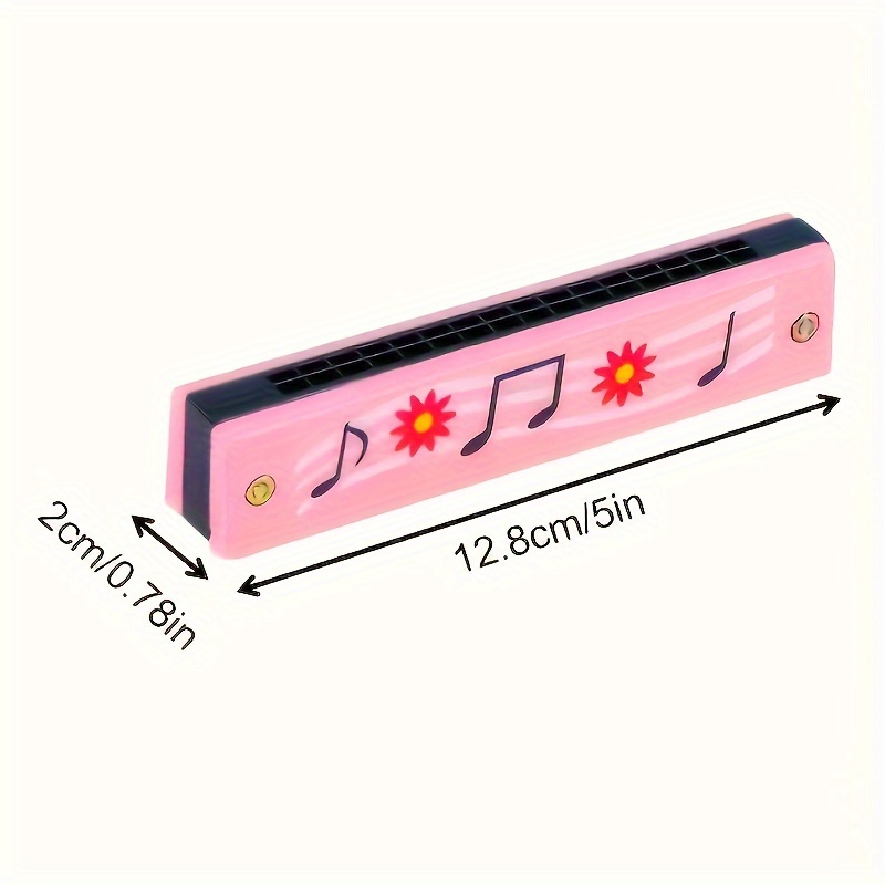 16-Hole Harmonica Musical Toy for Youngsters - Perfect Beginner's Gift for Christmas, Halloween & Birthdays (Color Varies), Perfect for Winter, New Year